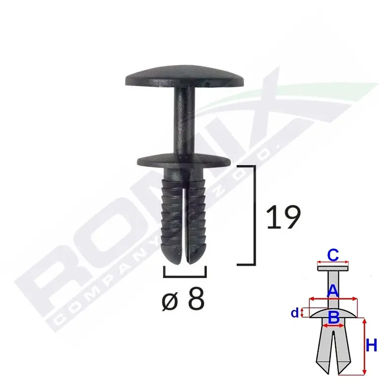 ROMIX Clips, klädsel 60117