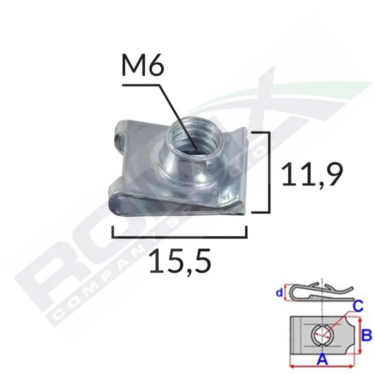 ROMIX Mutter 16039