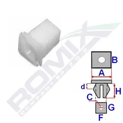ROMIX Mutter 57154