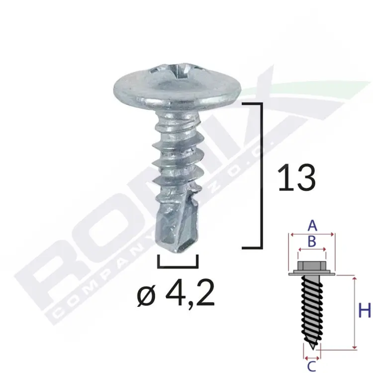 ROMIX Plekikruvi C60158