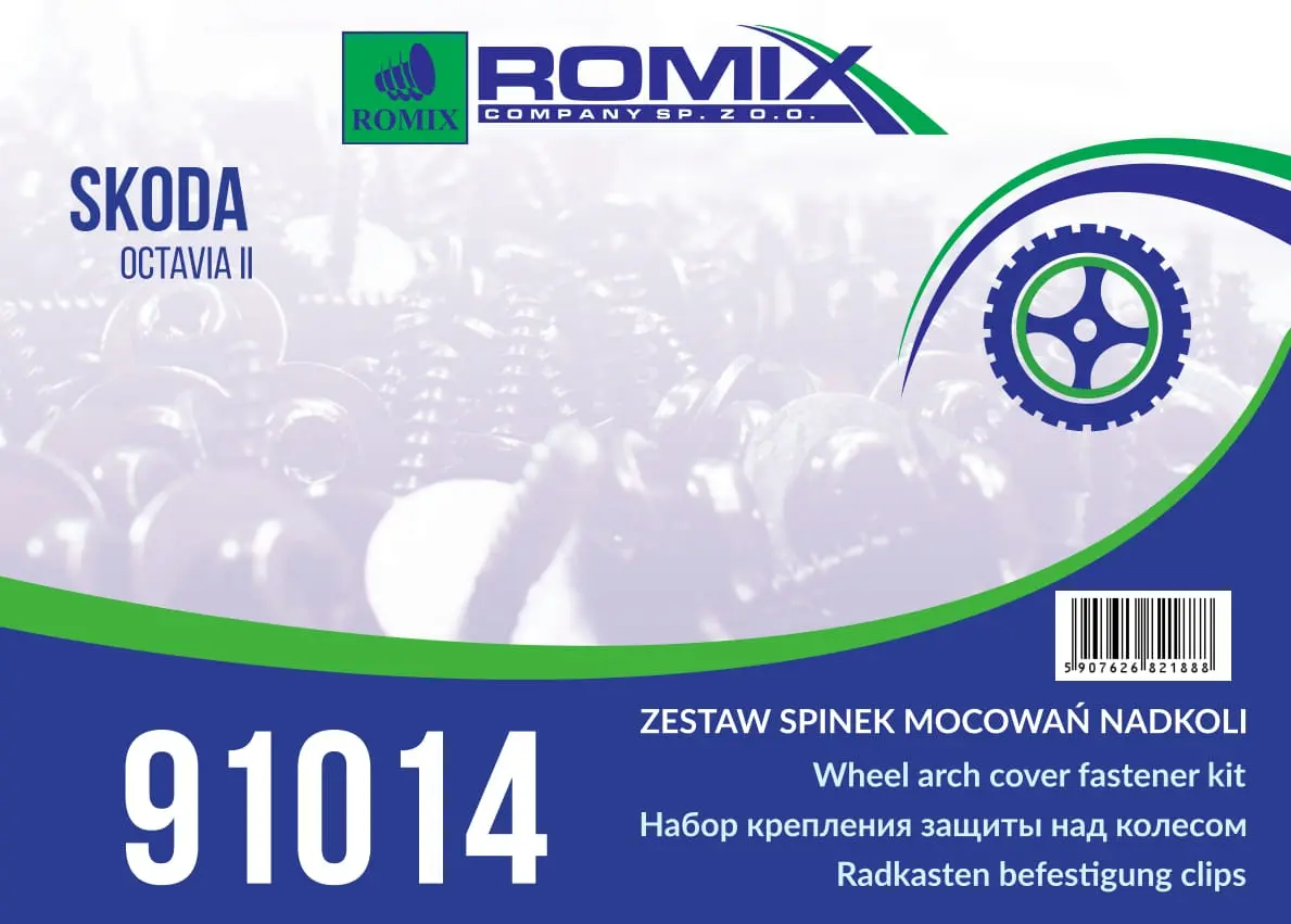 ROMIX Panel błotnika wewnętrznego 91014