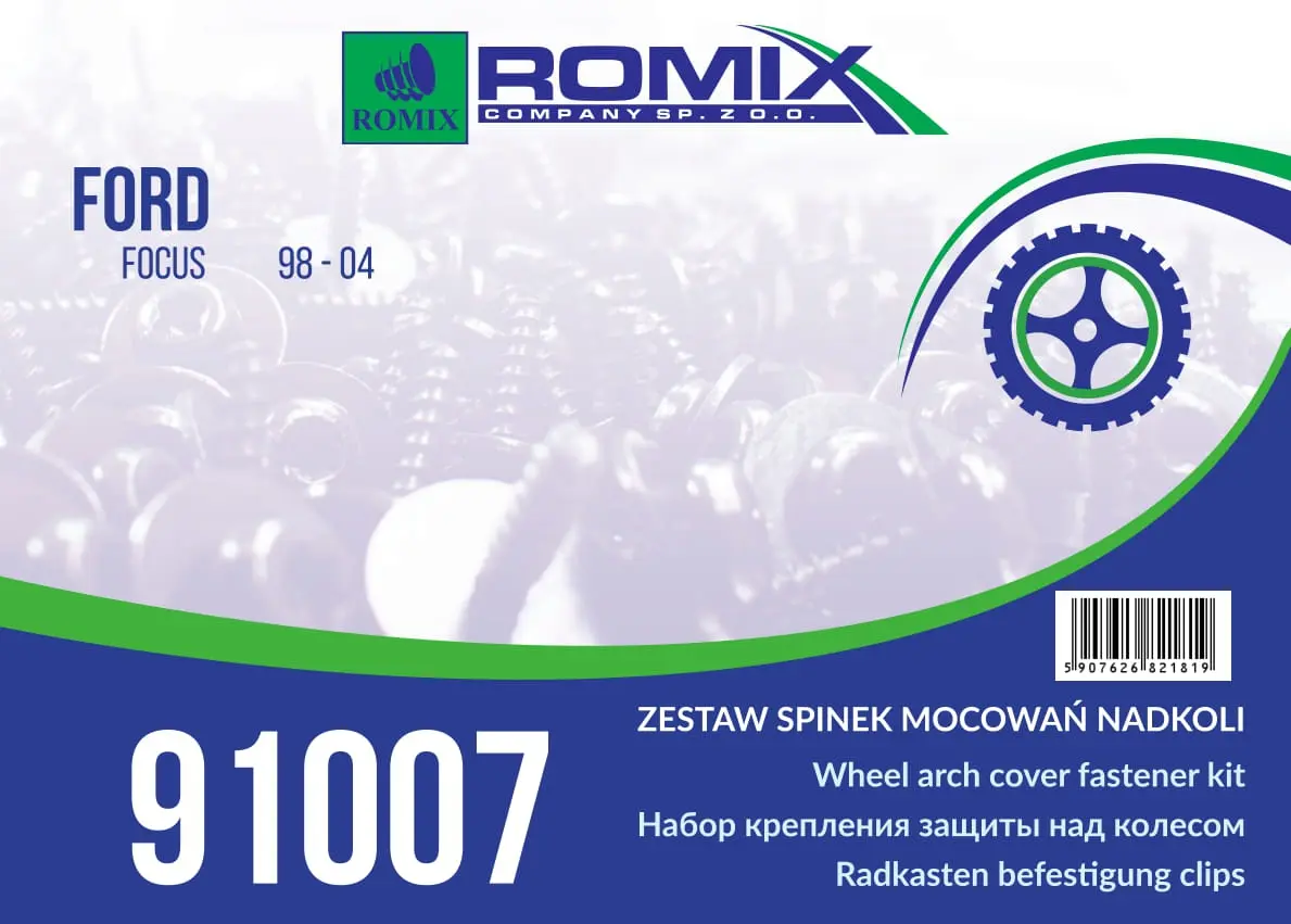 ROMIX Panel błotnika wewnętrznego 91007