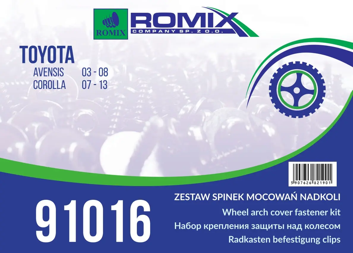 ROMIX As.sarja, lokasuoja 91016