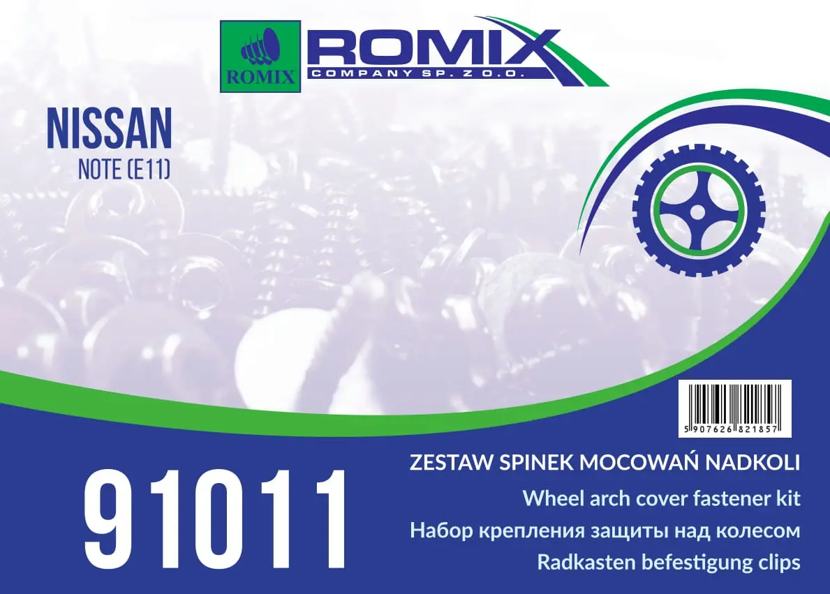 ROMIX Panel błotnika wewnętrznego 91011