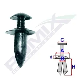 ROMIX Suoja-/koristelista B23147