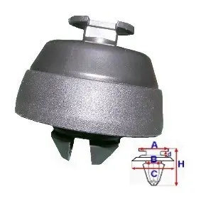 ROMIX Domkraftspunkt C50878