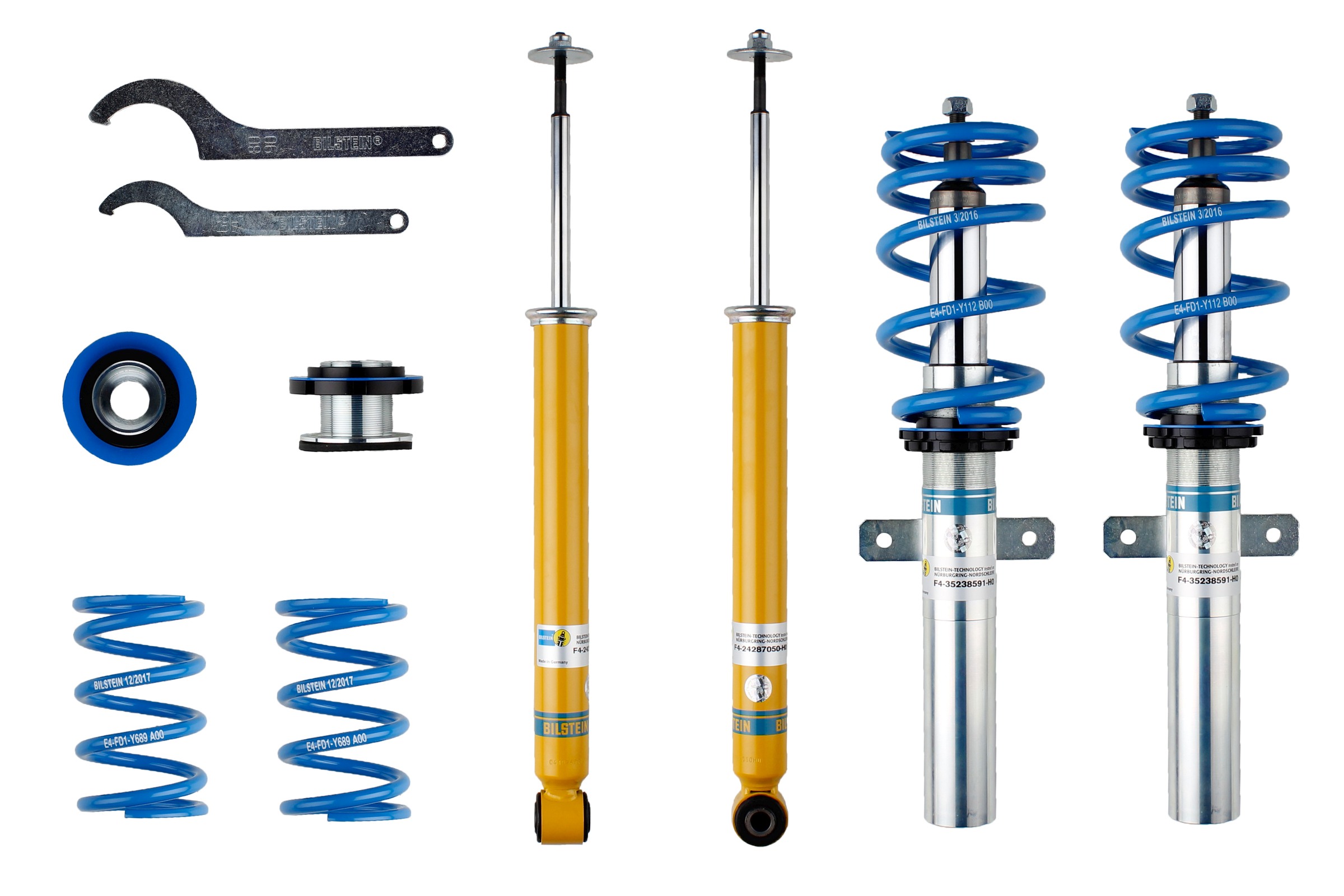 BILSTEIN Šassiikomplekt,vedrud/pehmendus 47-286832
