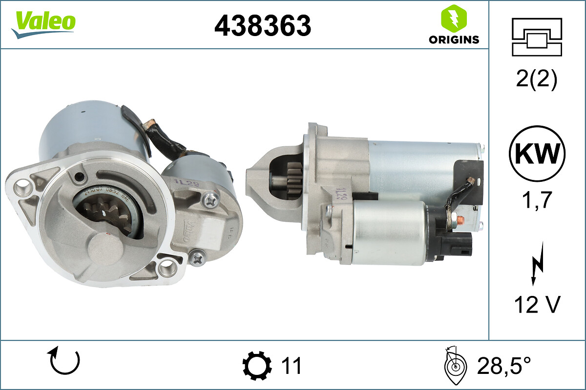 VALEO Starter 438363