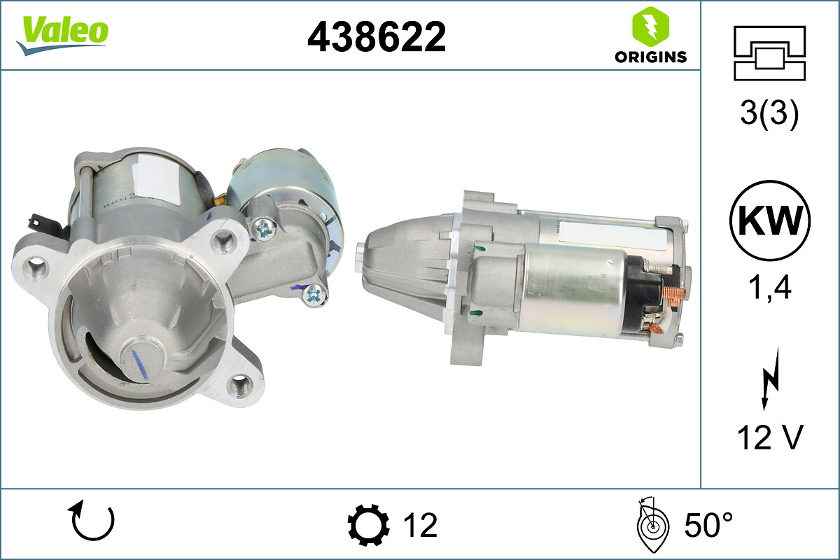 VALEO Starter 438622