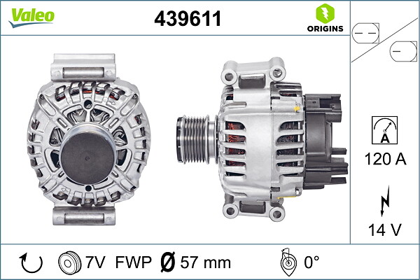 VALEO Generaator 439611