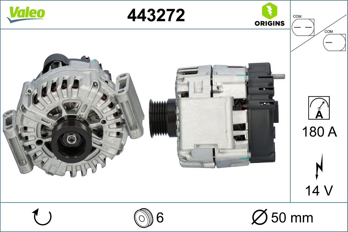 VALEO Generaator 443272
