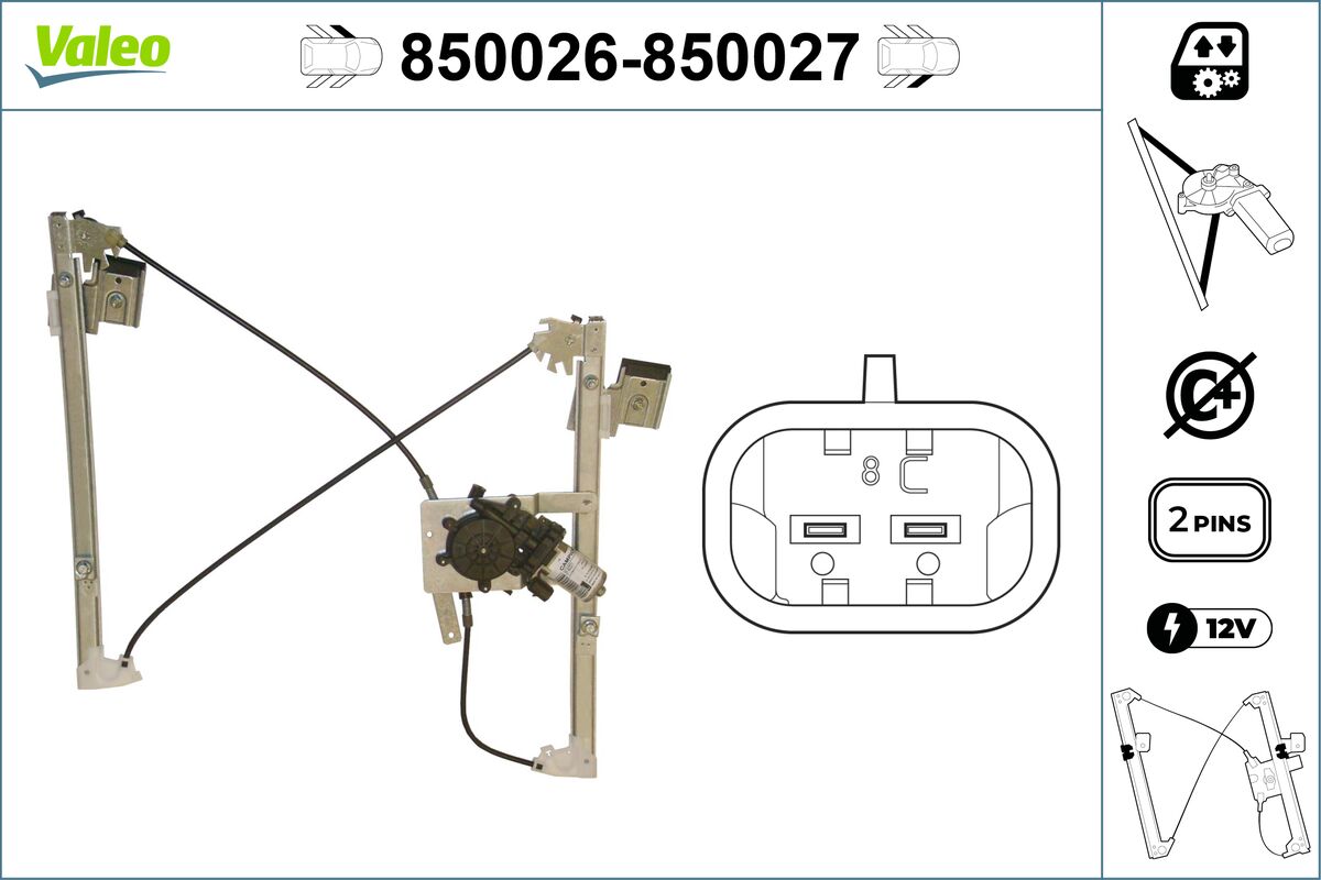 VALEO Lasinnostin 850026