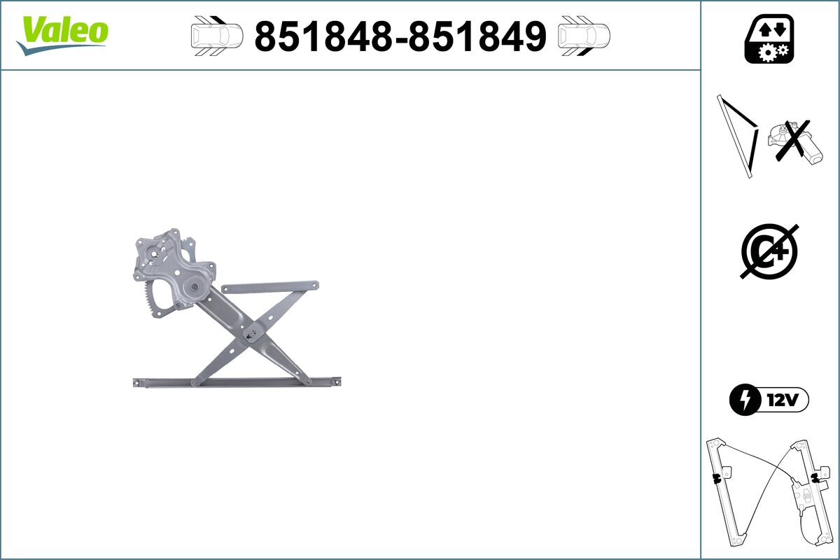 VALEO Lasinnostin 851848