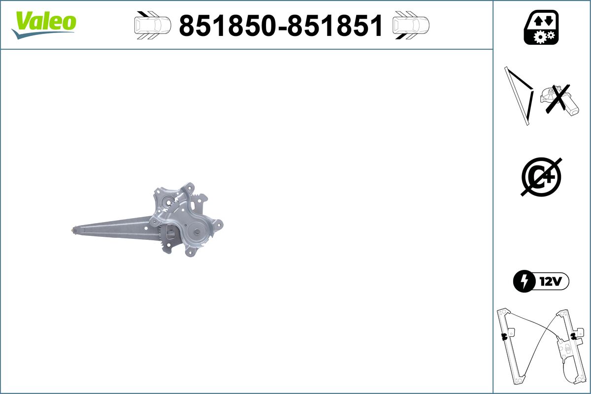 VALEO Lasinnostin 851850