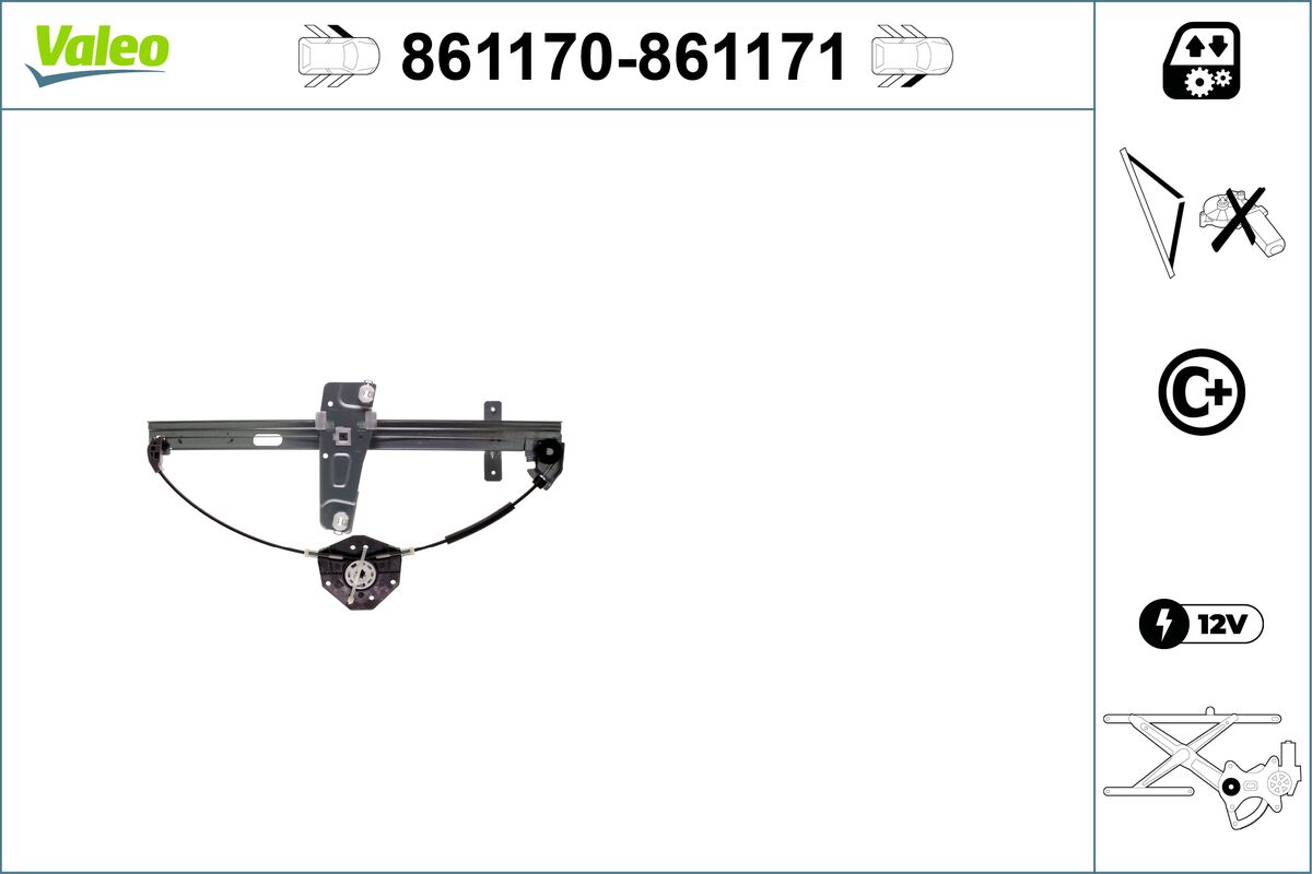 VALEO Lasinnostin 861170