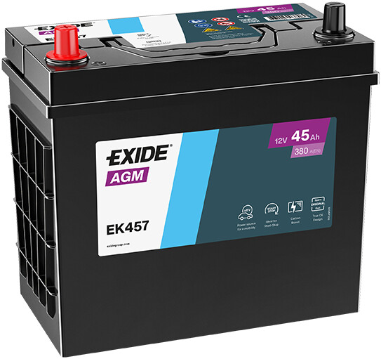 EXIDE Käynnistysakku EK457