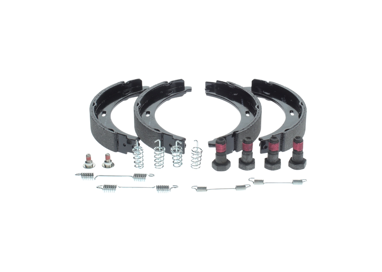 BOSCH Zestaw szczęk hamulcowych, hamulec postojowy 0 986 487 344