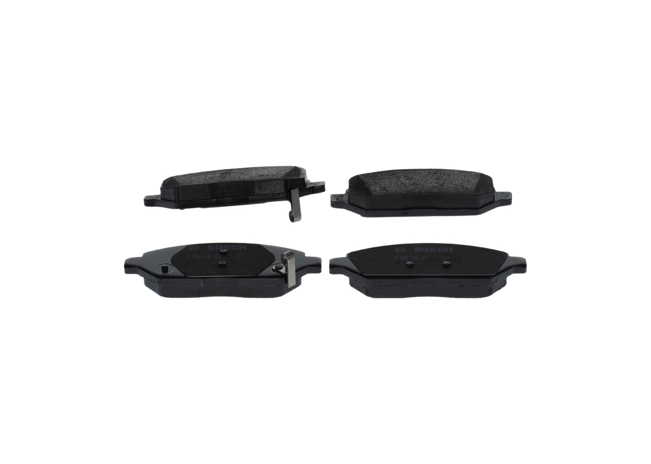 BOSCH Piduriklotside komplekt, ketaspidur 0 986 494 906