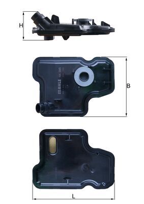 KNECHT Hüdraulikafilter,automaatkäigukast HX 395