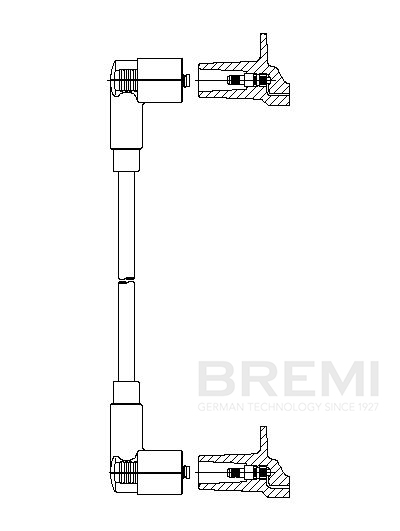 BREMI uždegimo laidas 114/75