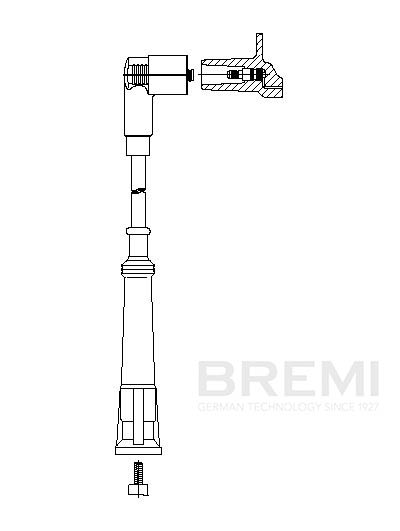 BREMI Küünlajuhe 121/60