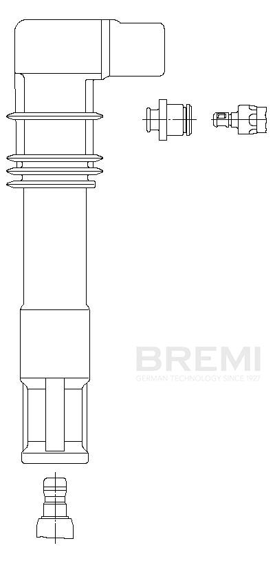 BREMI Pistik, süüteküünal 13309A5