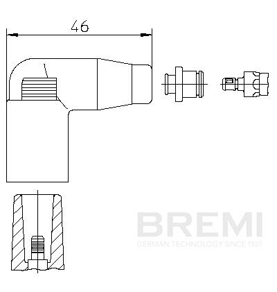 BREMI Pistik,Süütepool 13552A1