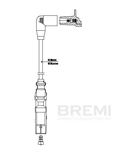 BREMI uždegimo laidas 1A32/25