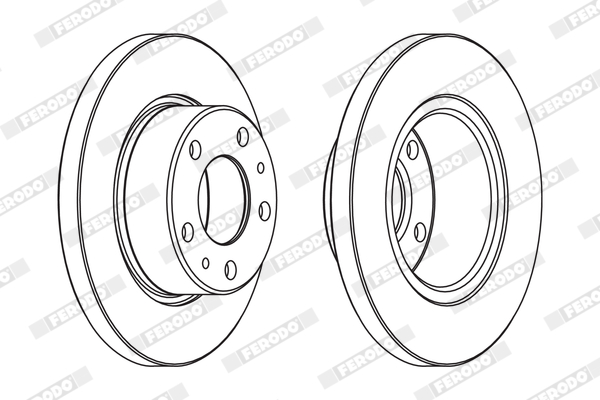 FERODO Piduriketas FCR194A
