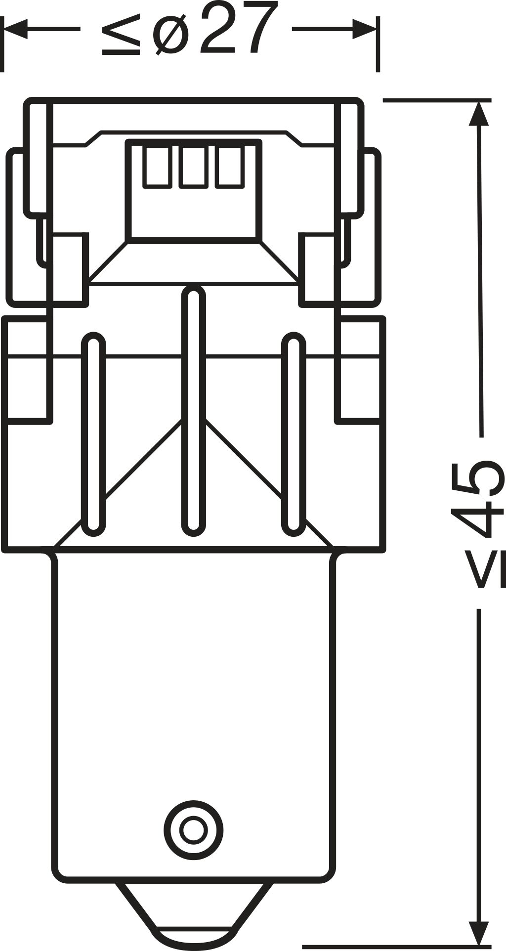 ams-OSRAM Żarówka, lampa kierunkowskazu 7507DYP-2BL