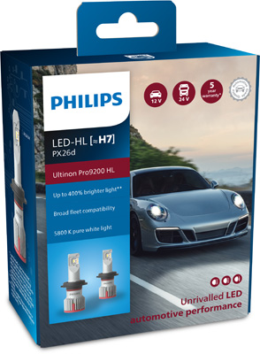 PHILIPS Glödlampa, fjärrstrålkastare 11972U92X2