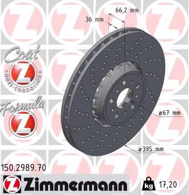 ZIMMERMANN Piduriketas 150.2989.70