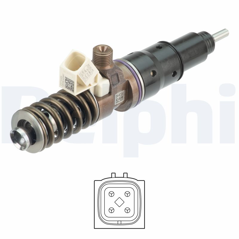 DELPHI Wtryskiwacz 42019396-12B1