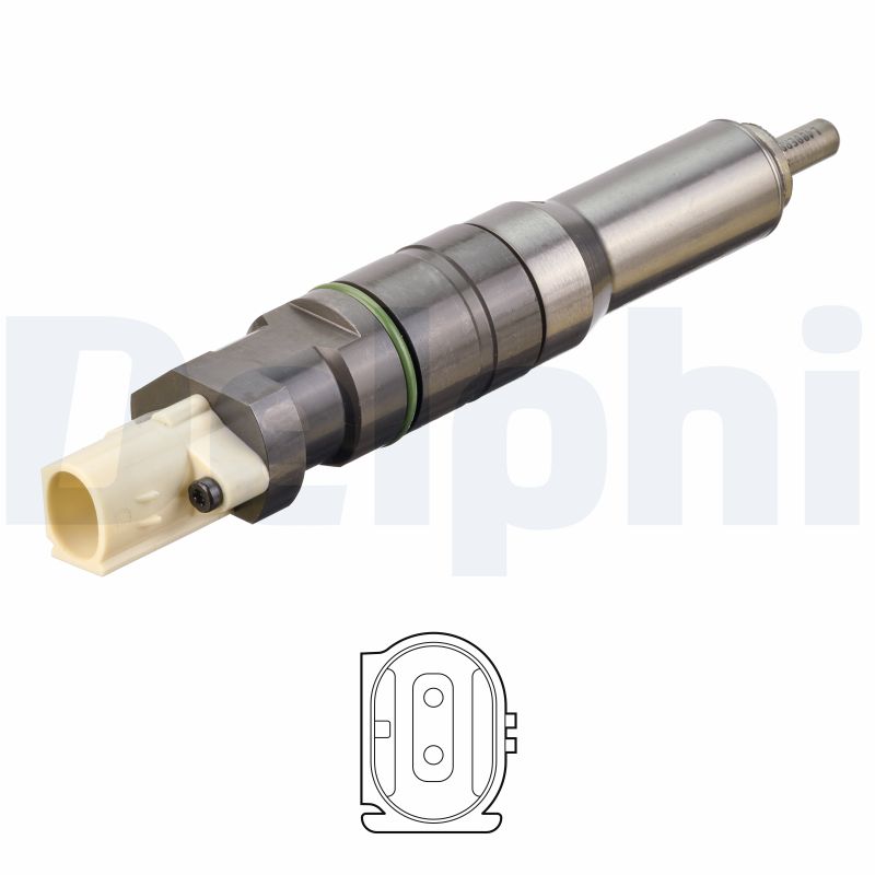 DELPHI Ruiskutusventtiili BEBJ1D01104-12B1