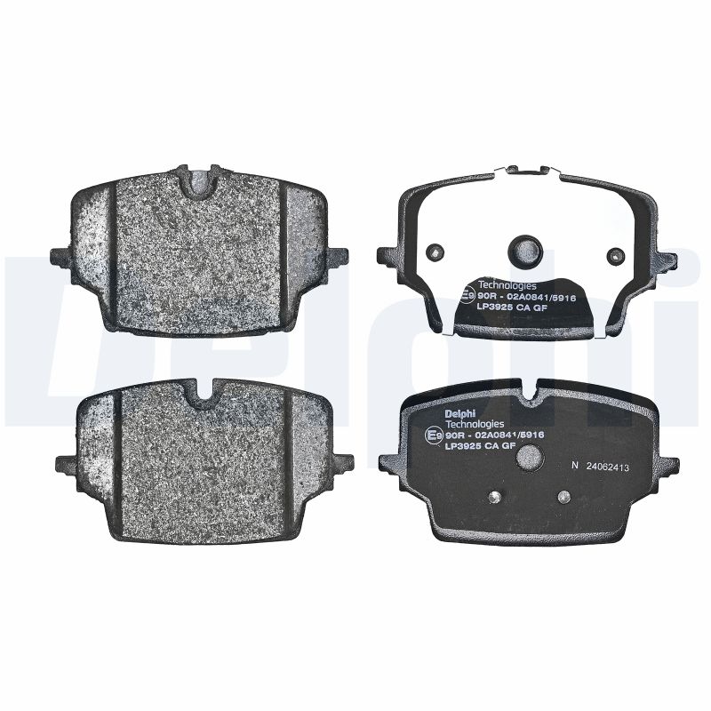 DELPHI Piduriklotside komplekt, ketaspidur LP3925