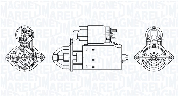 MAGNETI MARELLI Rozrusznik 063721406010