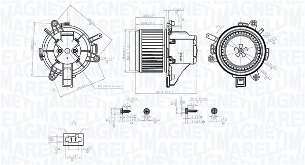 MAGNETI MARELLI Salongipuhur 069412779010