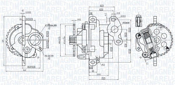 MAGNETI MARELLI Õlipump 351516000011