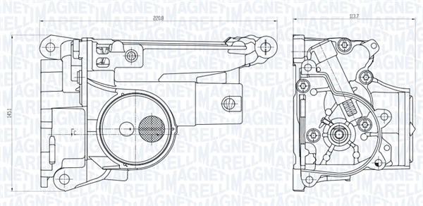MAGNETI MARELLI Õlipump 351516000049