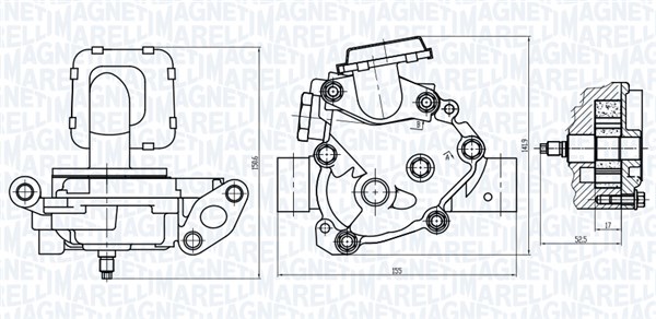 MAGNETI MARELLI Öljypumppu 351516000091