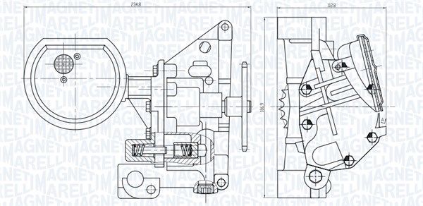 MAGNETI MARELLI Õlipump 351516000094