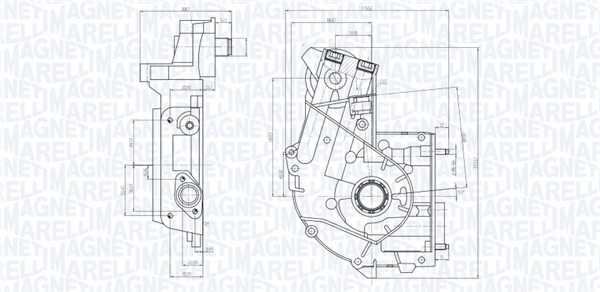 MAGNETI MARELLI Öljypumppu 351516000098