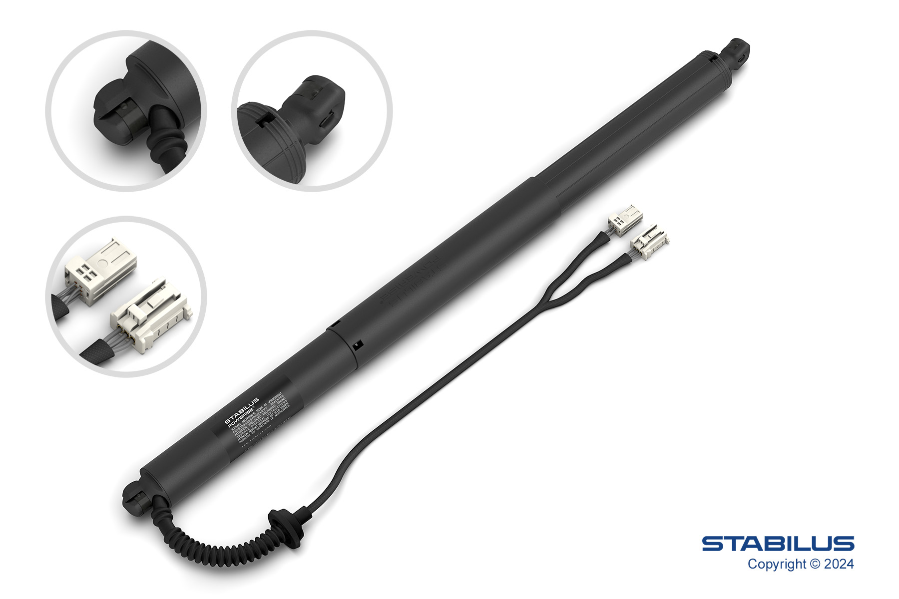 STABILUS Elektrimootor, tagaluuk 178351