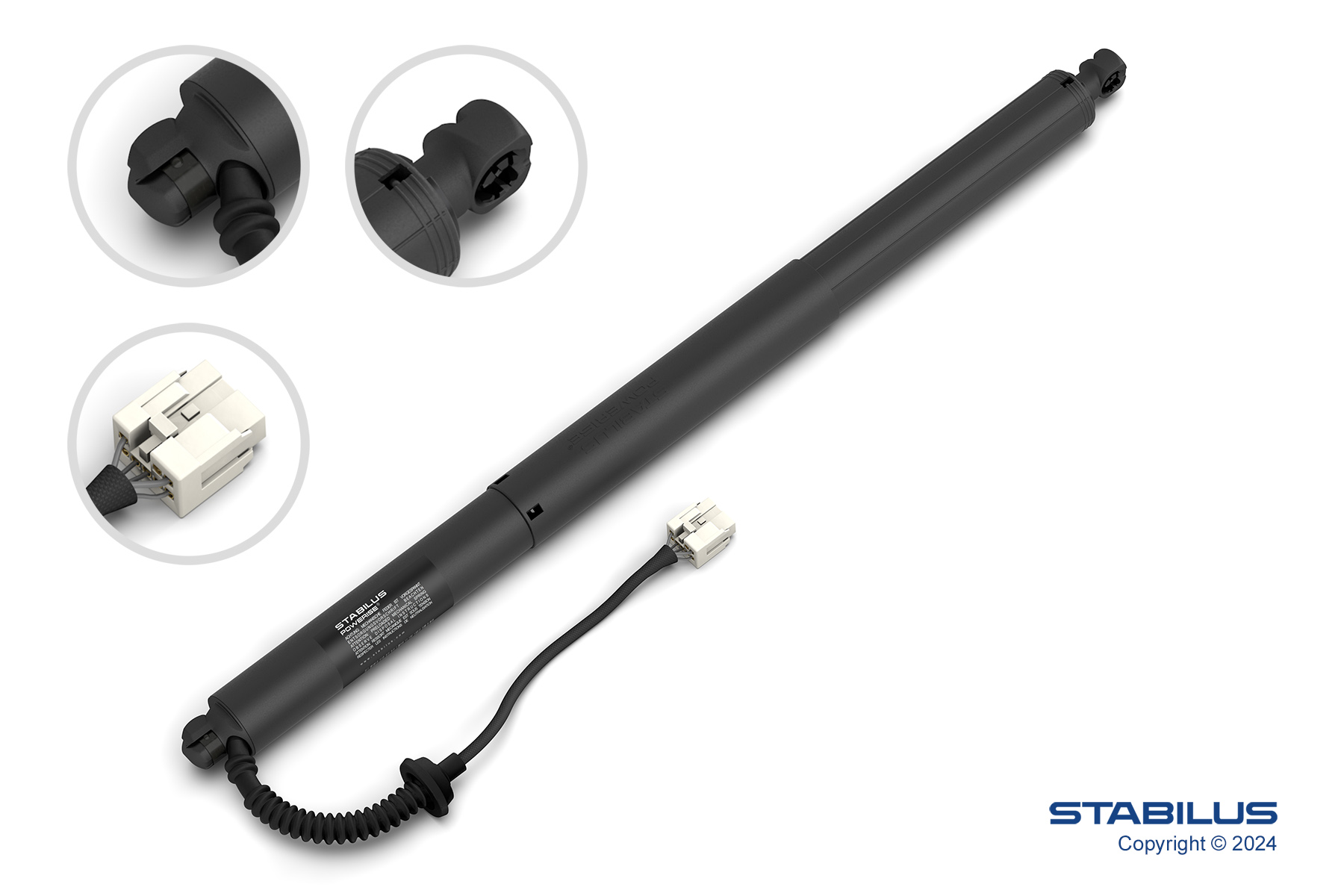 STABILUS Elektrimootor, tagaluuk 503390