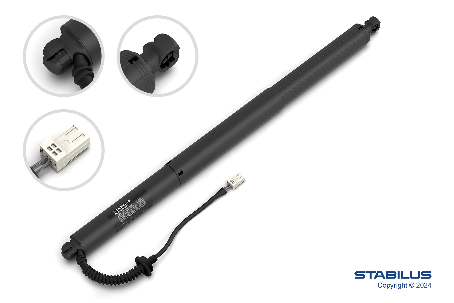 STABILUS Elektrimootor, tagaluuk 515101