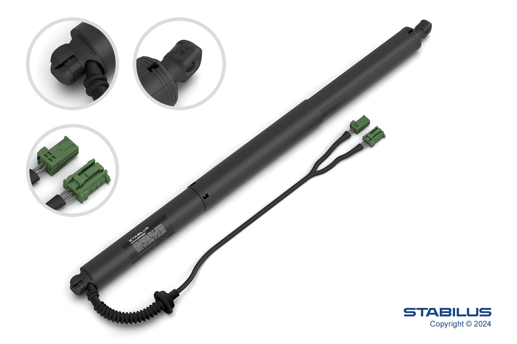 STABILUS Elektrimootor, tagaluuk 799035