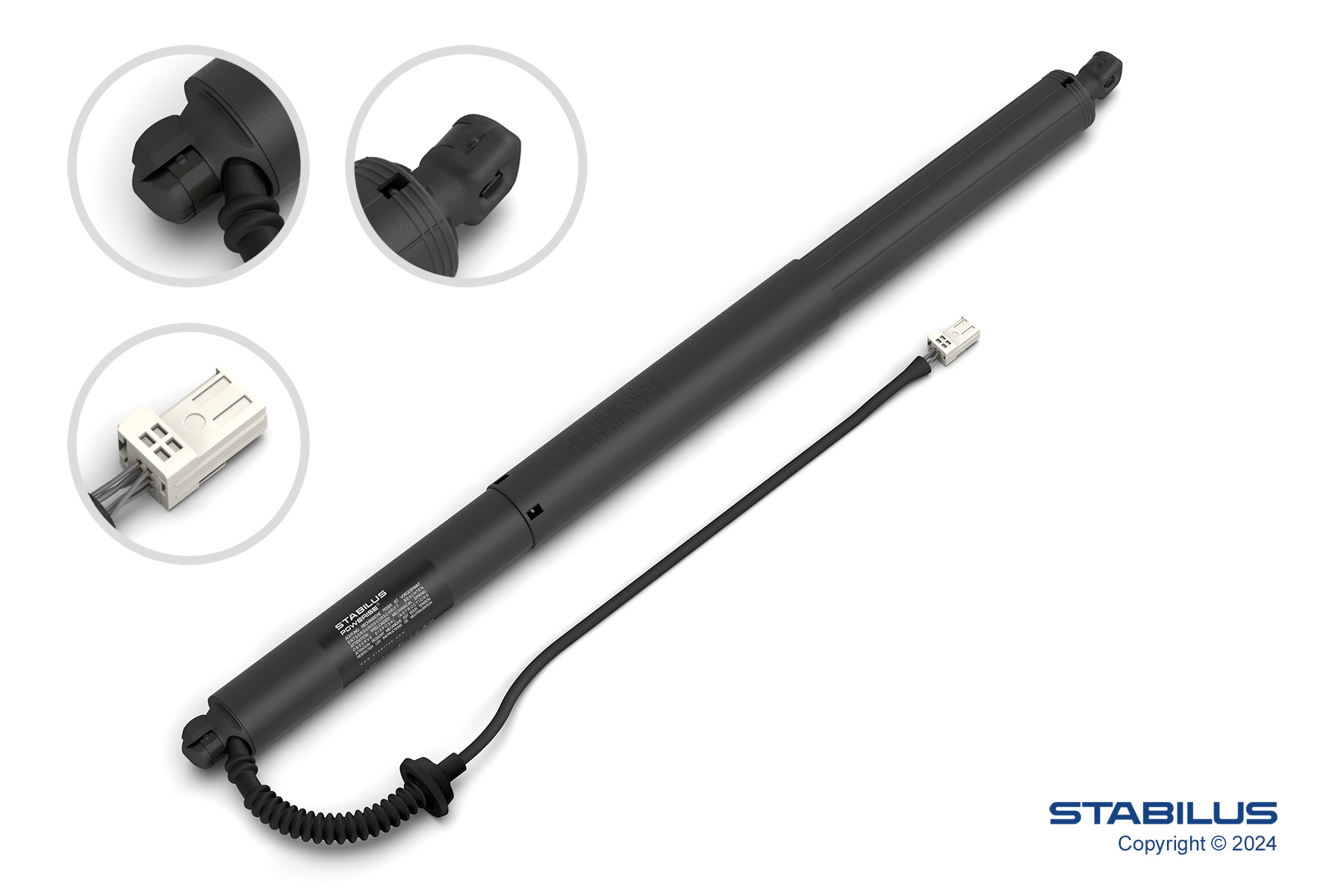 STABILUS Elektrimootor, tagaluuk 799752