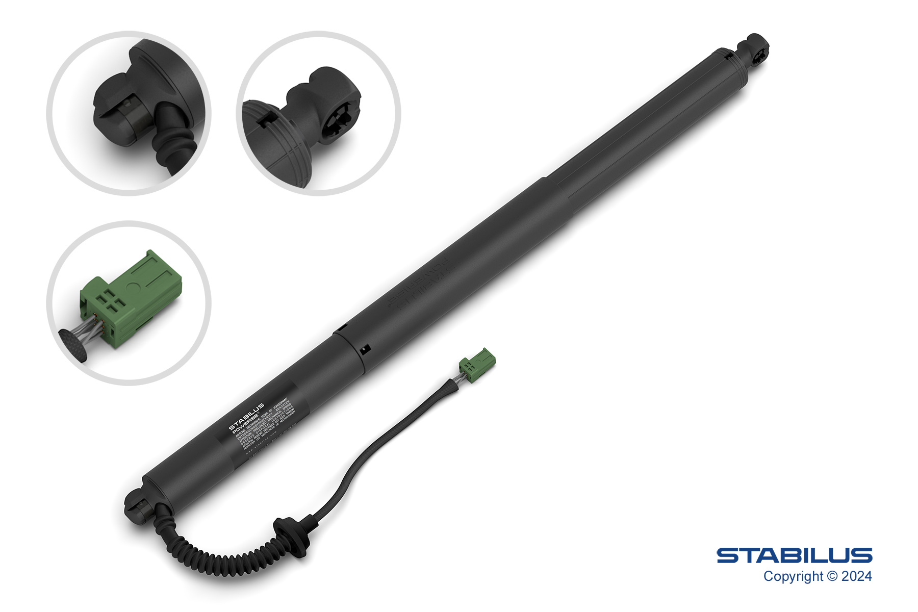 STABILUS Elektrimootor, tagaluuk 873363