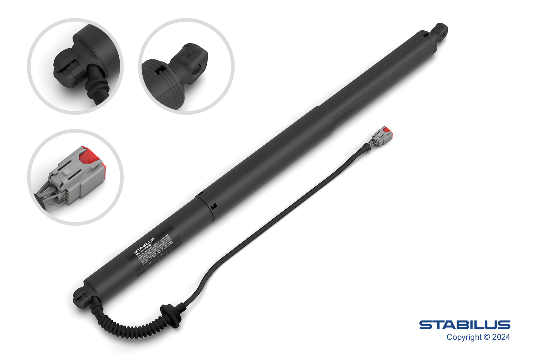 STABILUS Elektrimootor, tagaluuk 909932