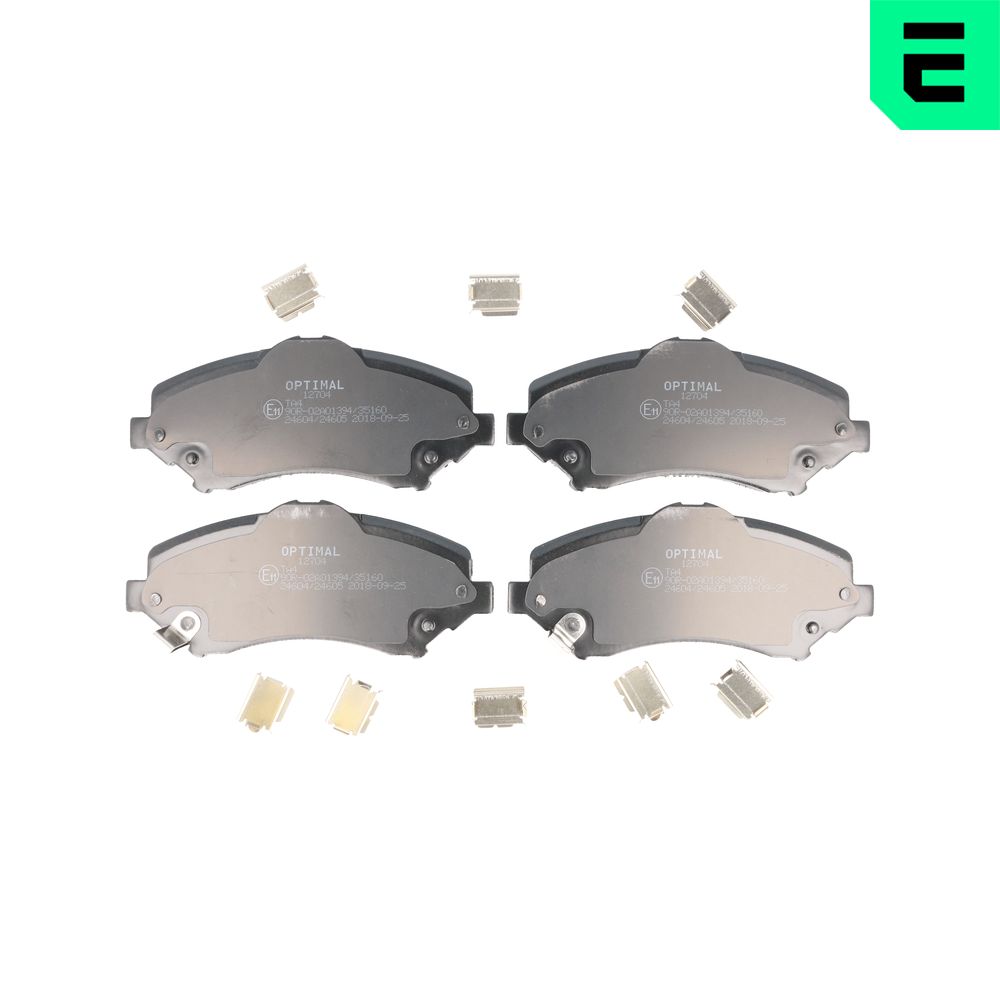 OPTIMAL Piduriklotside komplekt, ketaspidur BP-12704